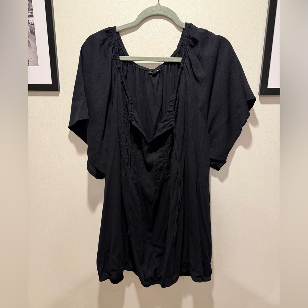 Torrid Black Blouse